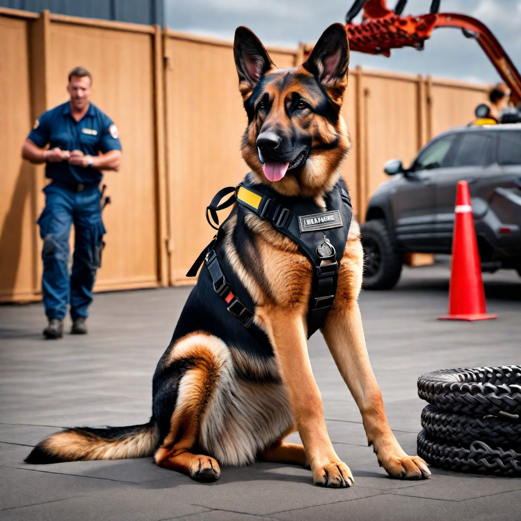 German Shepherds as Working Dogs