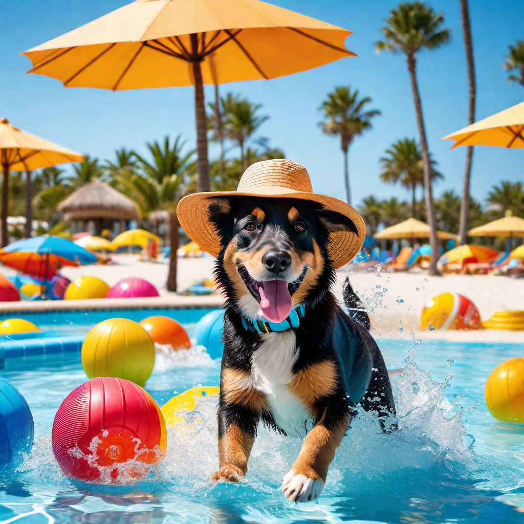 How to Cool Down Your Dog in Summer with a Pool