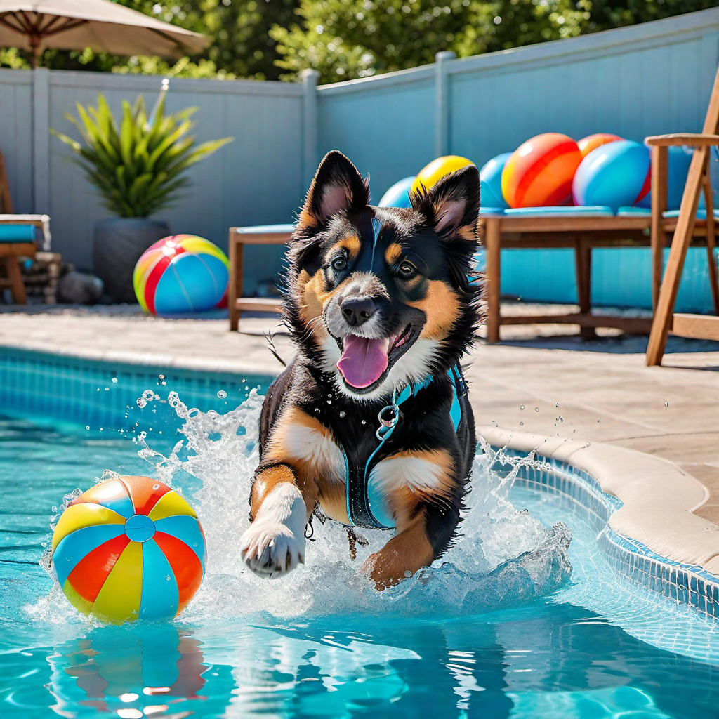 Fun Pool Games for Dogs