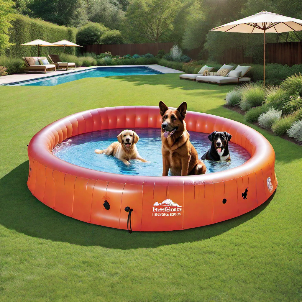 Innovative Inflatable Dog Pools