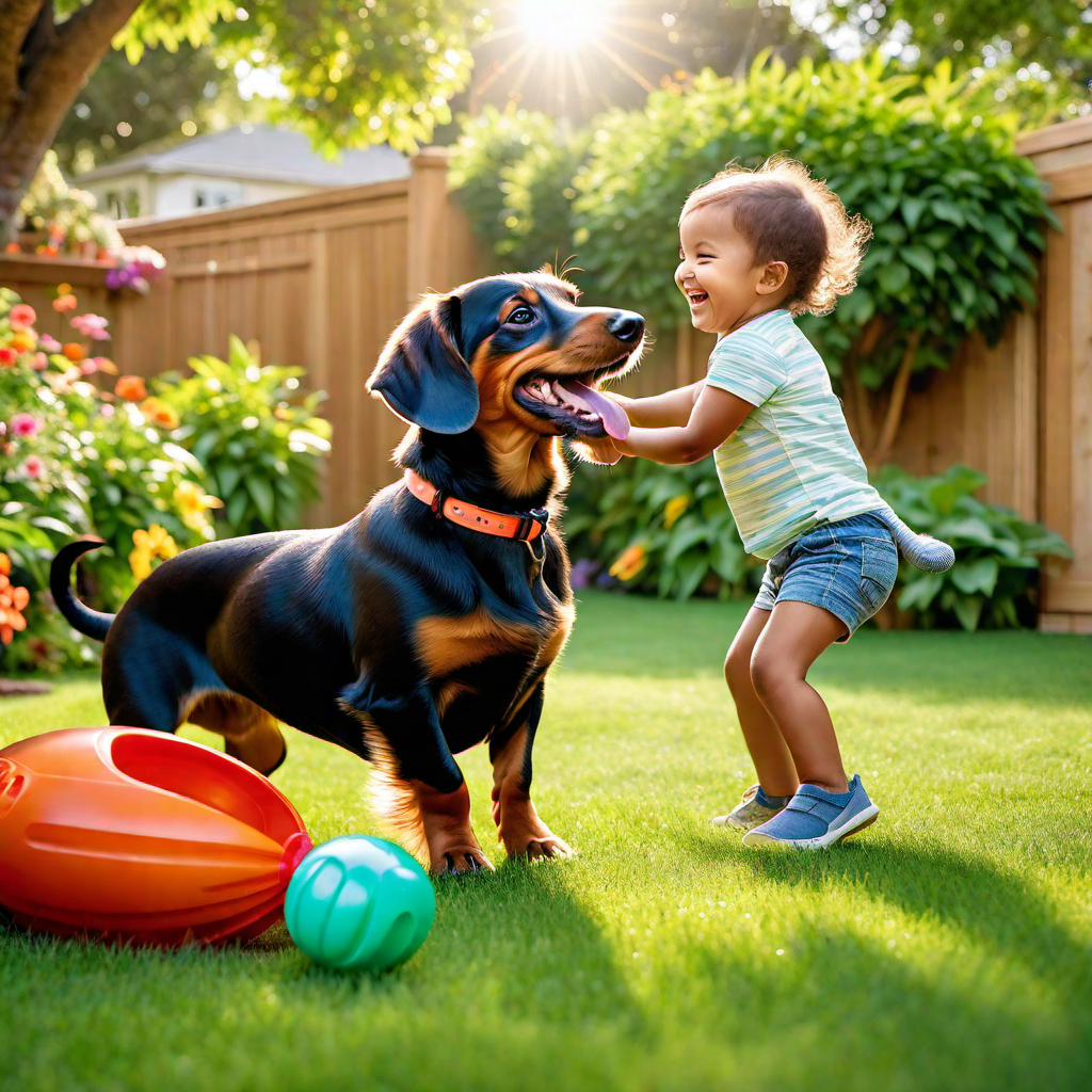 Wiener Dogs and Children: Building a Strong Bond