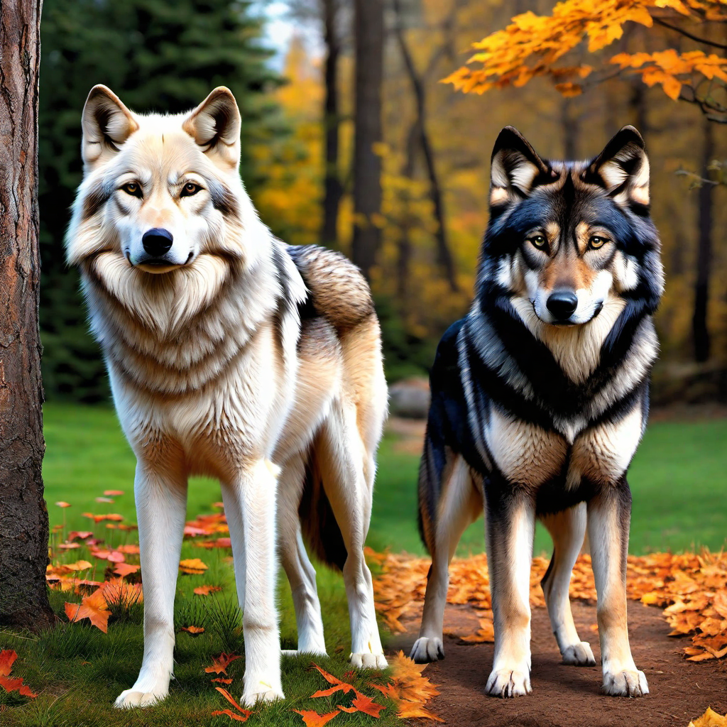 Comparing Wolf Dogs to Other Breeds: Similarities and Differences