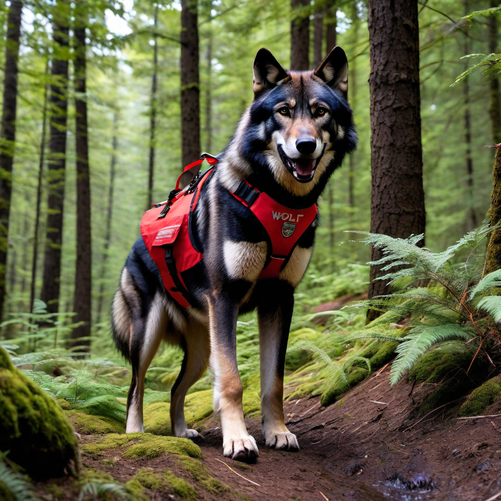 The Role of Wolf Dogs in Search and Rescue