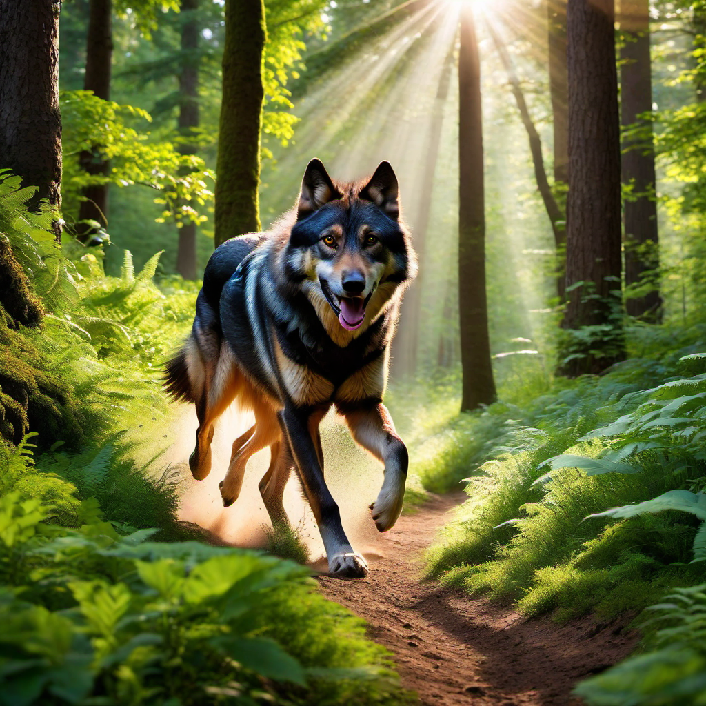 The Importance of Exercise for Wolf Dogs