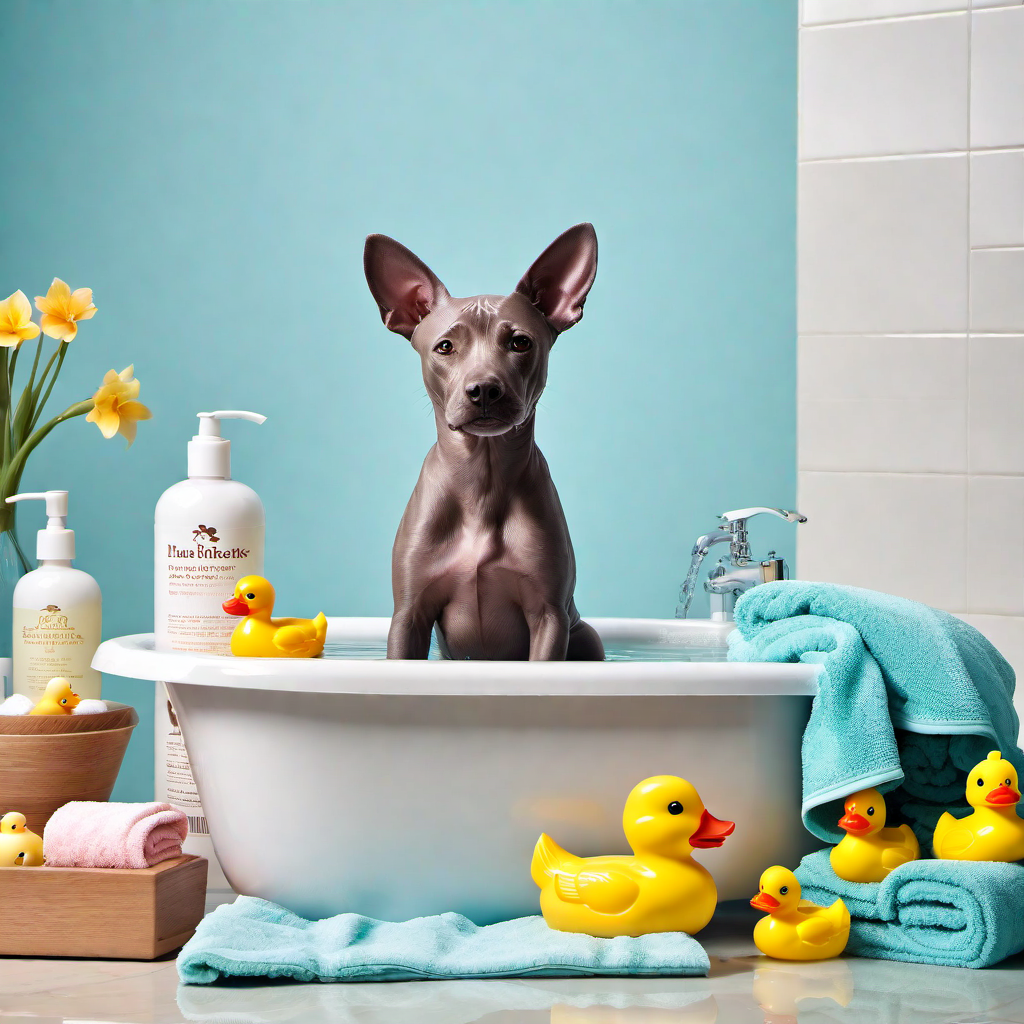 Bathing Routine for Hairless Dogs