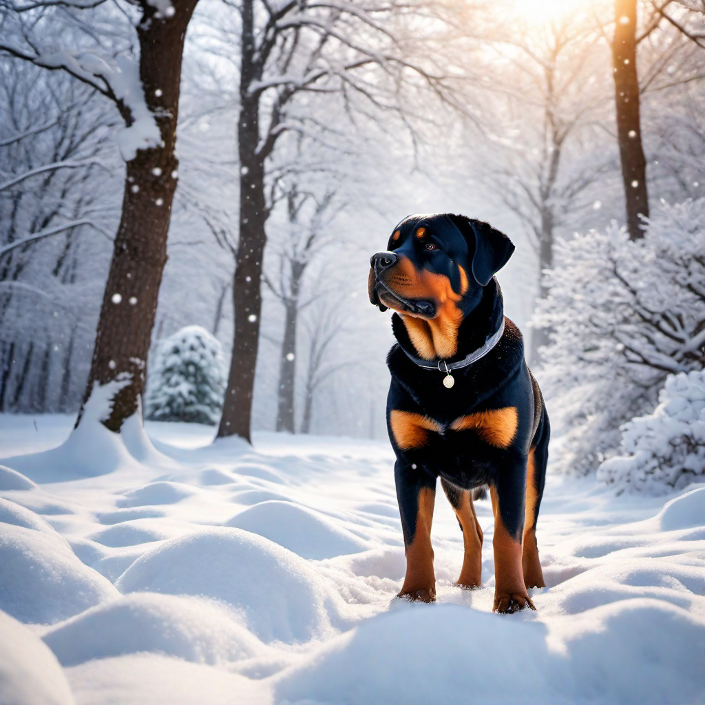 Rottweilers and Cold Weather Adaptation