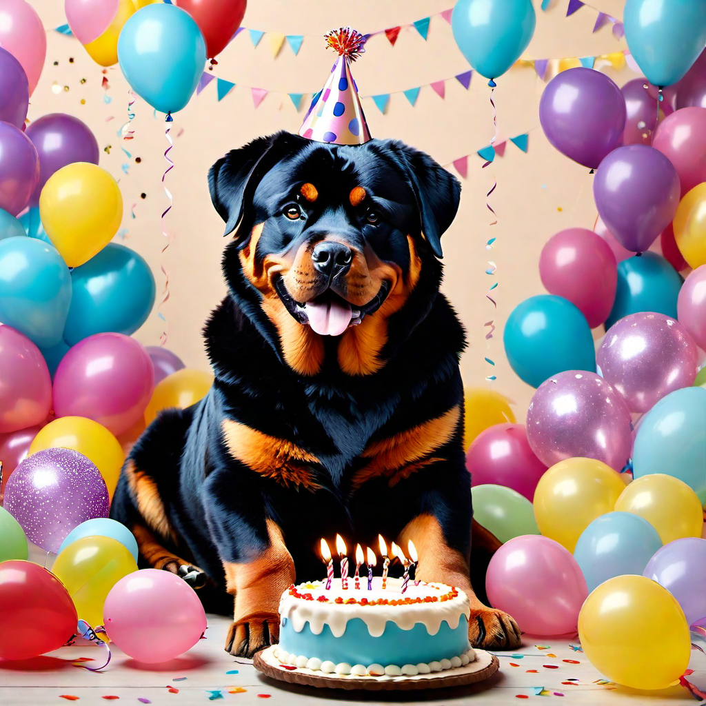 Celebrating Rottweiler Birthdays and Milestones