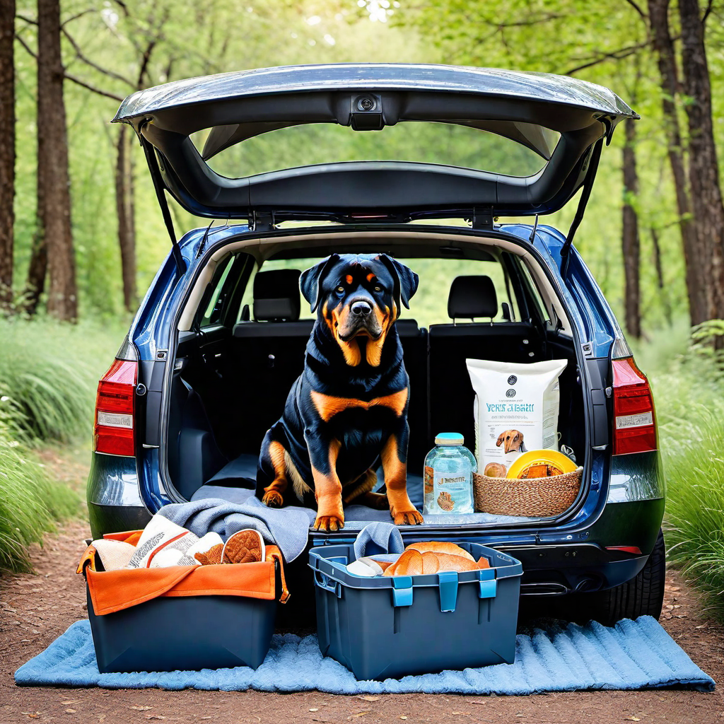 Travel Essentials for Your Rottweiler