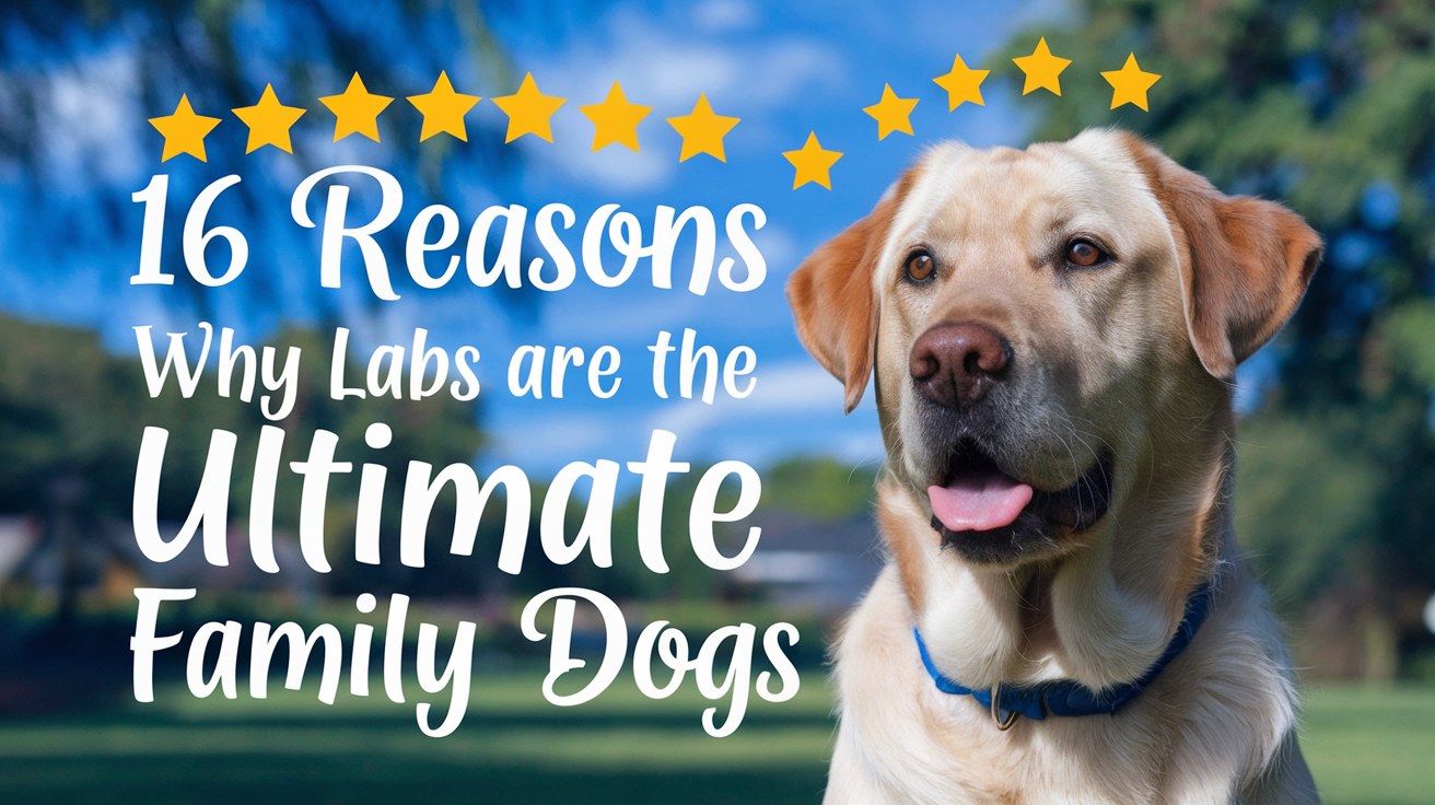 16 Reasons Why Labs Are the Ultimate Family Dogs